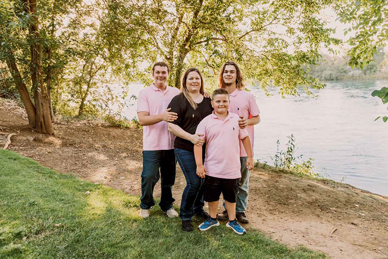Real Men Wear Pink: Breast Cancer Survivor Catherine